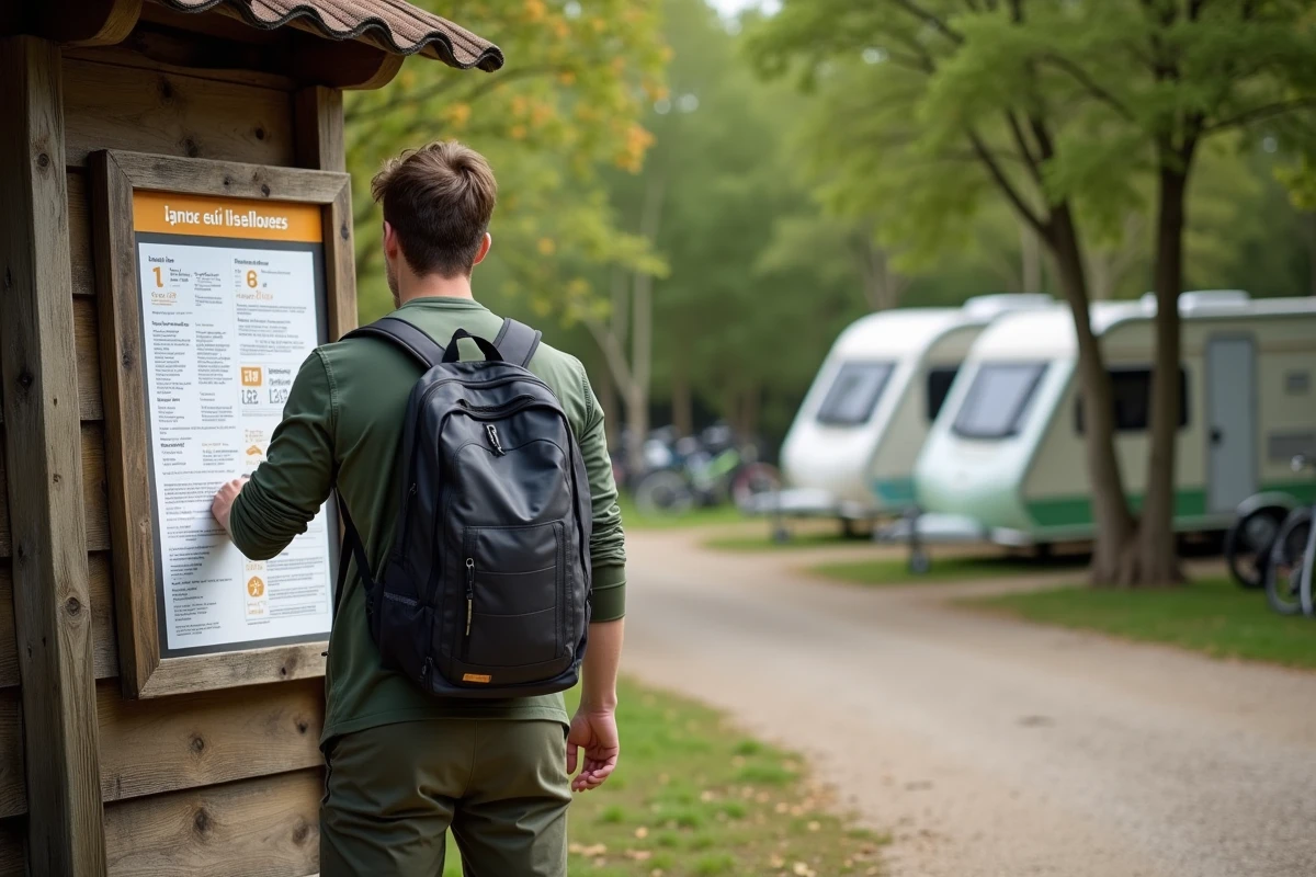 Jeune homme regardant l